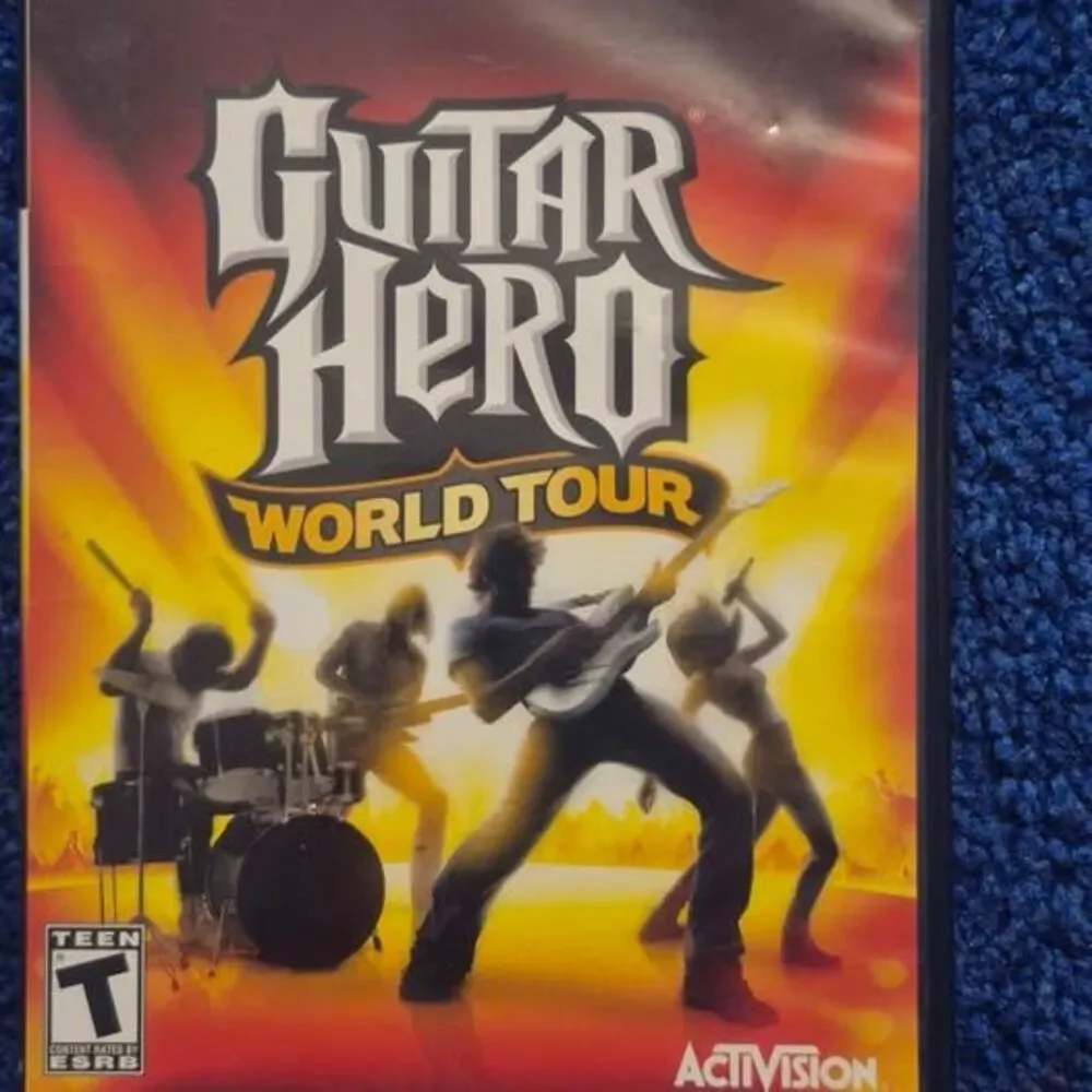 2 Guitar Hero Playstation 2 Games,  Aerosmith and World Tour